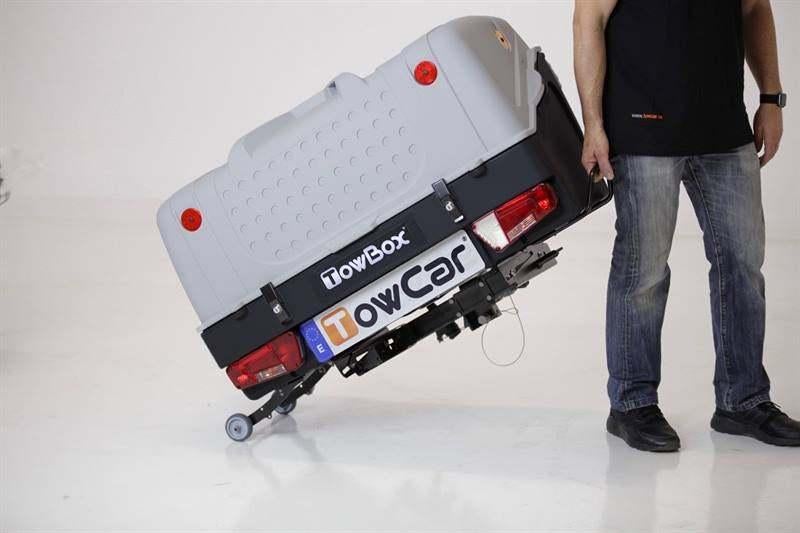 TowBox V1 Trekhaakkoffer (vanaf €3 p/dag) extra bagage!, Auto diversen, Ophalen of Verzenden, Zo goed als nieuw