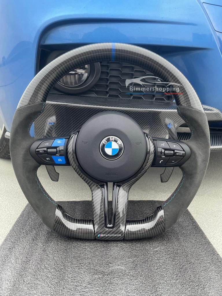 Bmw half alcantara, half carbon. F20 F21 F30 F31 F32 F80 etc, Auto-onderdelen, Besturing, Ophalen of Verzenden, Nieuw, BMW