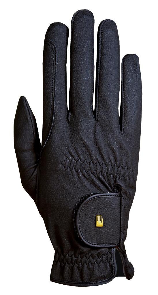 Roeckl Grip Handschoenen, Zwart, Wit, Navy, Bruin en Caramel, Dressuur, Overige typen, Nieuw, Kinderen