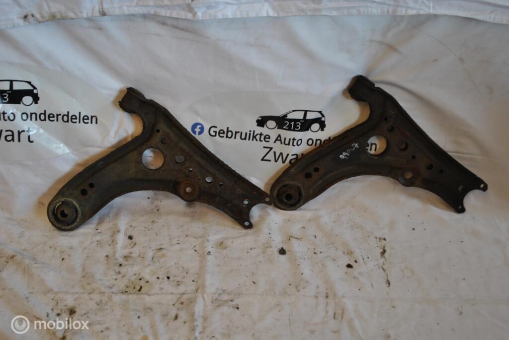 Draagarm Vw Polo 6N1 1.6 ('94-'00) 6N0407151B, Gebruikt, Volkswagen, Ophalen of Verzenden, Volkswagen