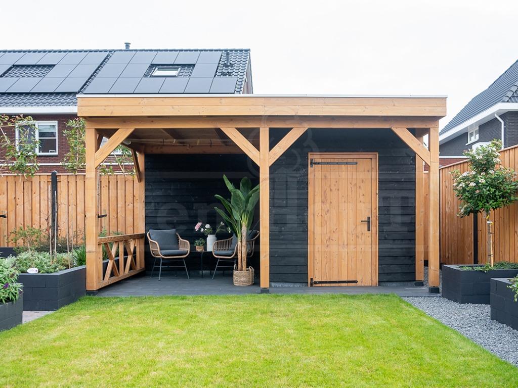 Hoge korting + OFFERTE & 3D ONTWERP JOUW BUITENVERBLIJF, Tuin en Terras, Tuinhuizen, Ophalen of Verzenden, Nieuw, Hout, 3 ramen of meer