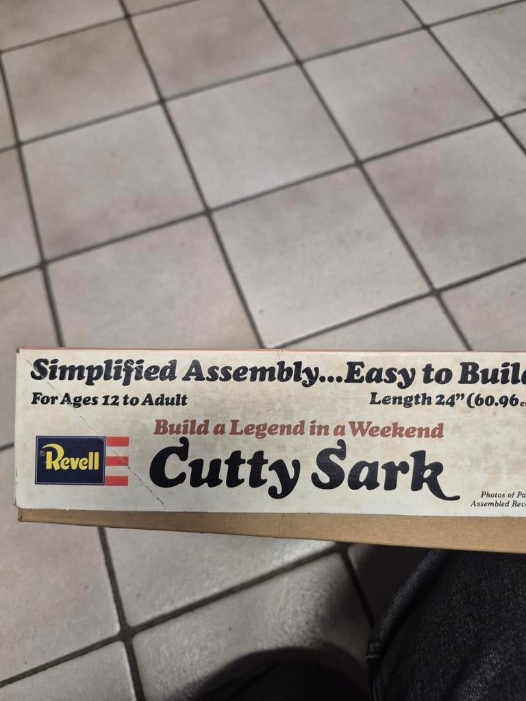 Revell Cutty Sark Modelbouwdoos, Hobby en Vrije tijd, Modelbouw | Boten en Schepen, Ophalen of Verzenden, Nieuw, 1:50 tot 1:200