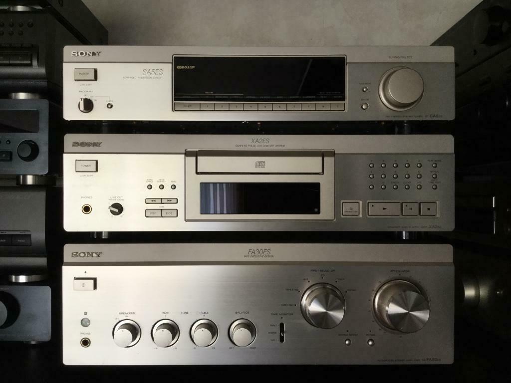 ✅ Sony hifi Componenten ! Normal QS. ES.  GARANTIE 🎶, Ophalen of Verzenden, Zo goed als nieuw, Sony, 120 watt of meer