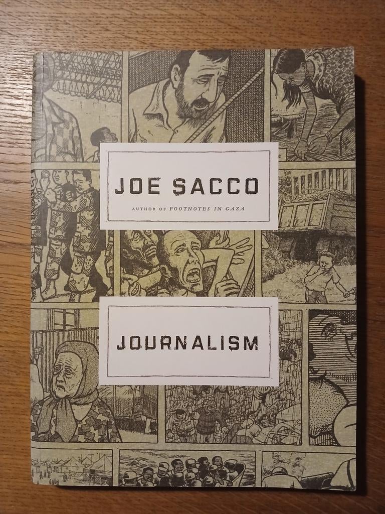 Joe Sacco - Journalism - Stripboek, Boeken, Eén stripboek, Ophalen of Verzenden, Zo goed als nieuw, Joe Sacco