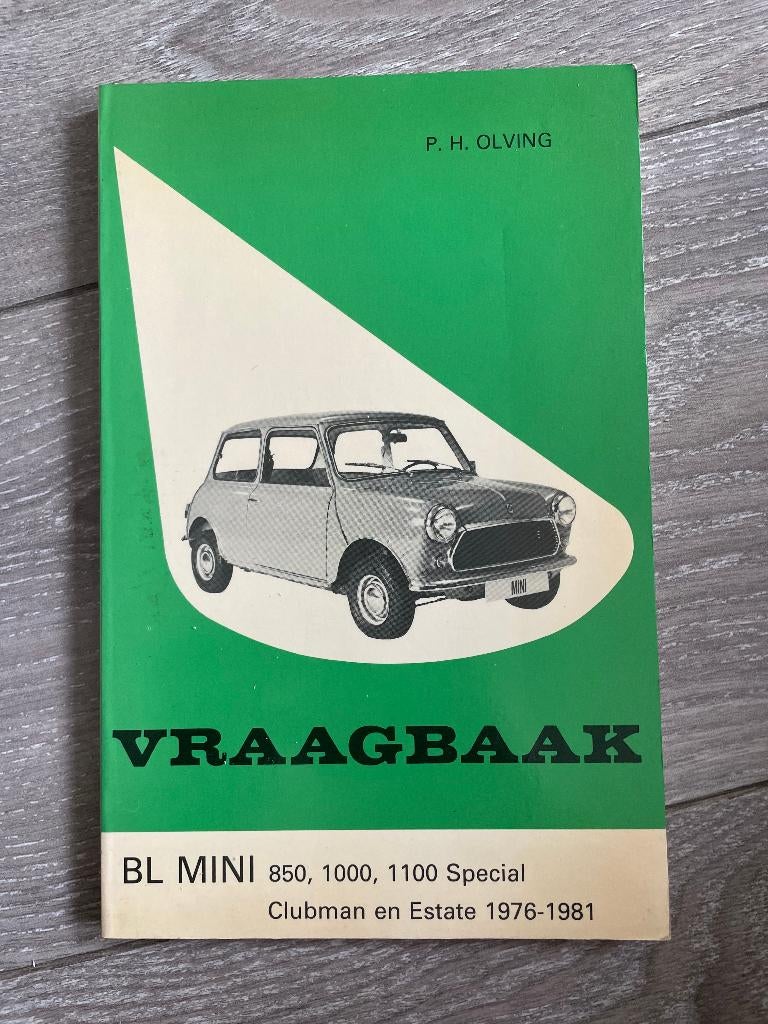 Vraagbaak Mini 850, 1000, 1100, Clubman & Estate 1976-1981, Ophalen of Verzenden