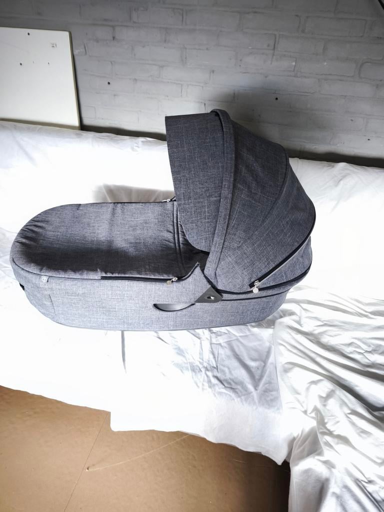 Stokke kinderwagenbedje - Grijs - Zo goed als nieuw, Ophalen, Zo goed als nieuw