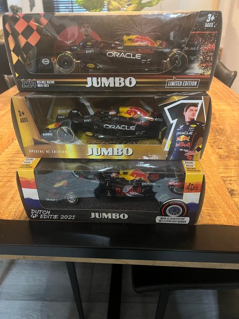Max Verstappen Auto's Jumbo, Verzamelen, Ophalen of Verzenden, Nieuw, Auto's