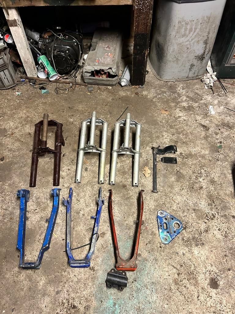 Framedelen puch maxi, Fietsen en Brommers, Ophalen of Verzenden, Zo goed als nieuw, Frame