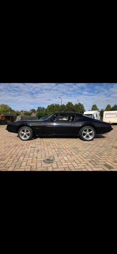 Pontiac 1974 Zwart, Auto's, Pontiac, Particulier, Firebird, Lichtmetalen velgen, Radio, Sportstoelen, Benzine, Coupé, Automaat