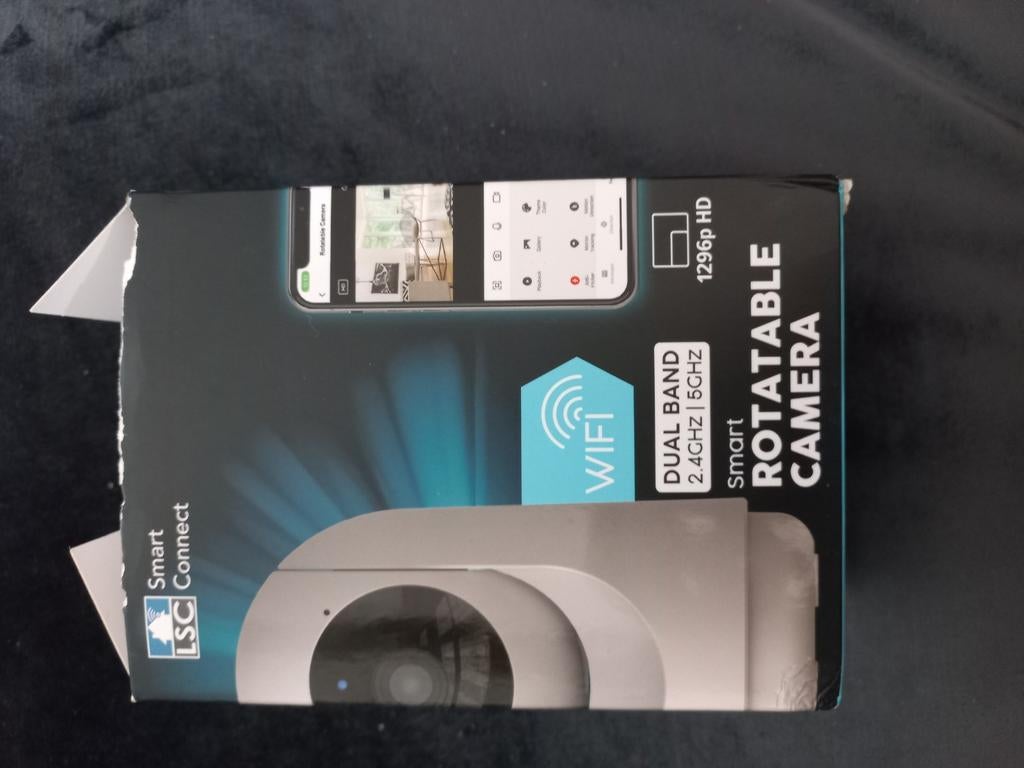 LSC Smart Connect Rotatie Camera - Nieuw in doos, Ophalen of Verzenden, Nieuw, Binnencamera