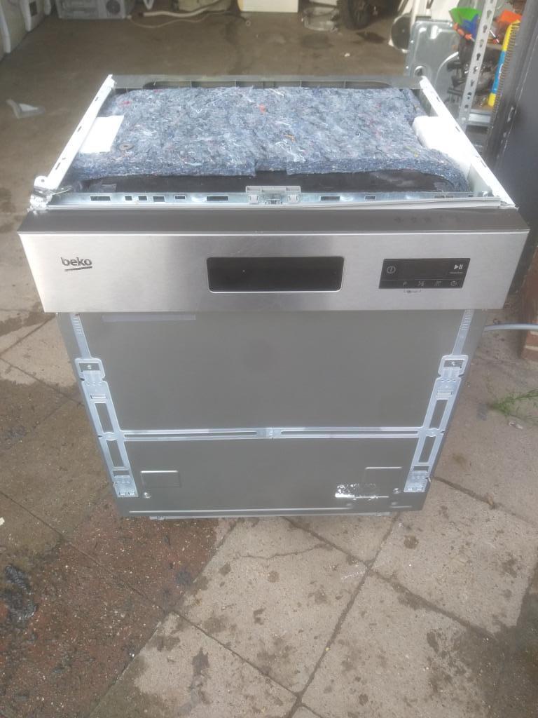 Luxe Beko inbouw vaatwasmachine. Display. A++ Gar+Bezorgen., Ophalen, Minder dan 10 liter, Energieklasse A of zuiniger, Zo goed als nieuw