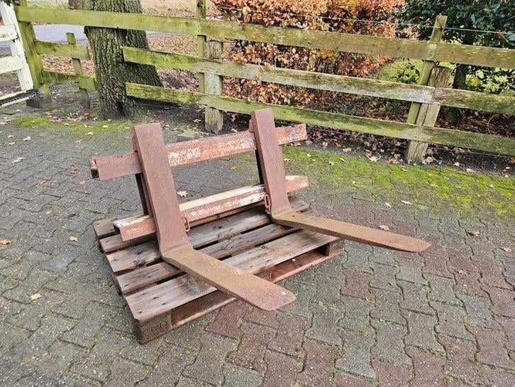 Palletvork palletheffer palletlepels palletbord vorkenbord, Ophalen, Gebruikt