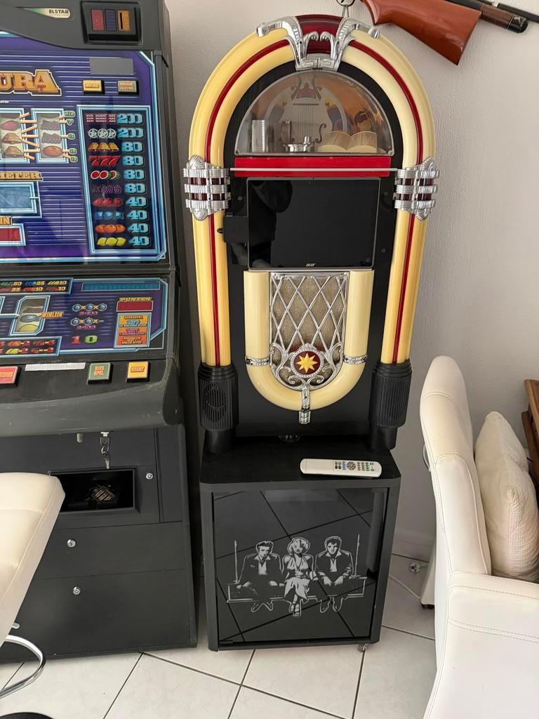 Retro Jukebox met Elvis Presley Design, Antiek en Kunst, Ophalen of Verzenden