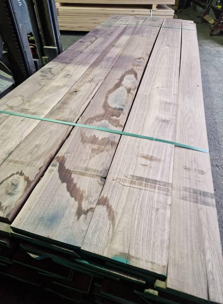 Amerikaans noten, Doe-het-zelf en Verbouw, Hout en Planken, Nieuw, Pallet, Overige houtsoorten, Minder dan 200 cm, Minder dan 25 mm