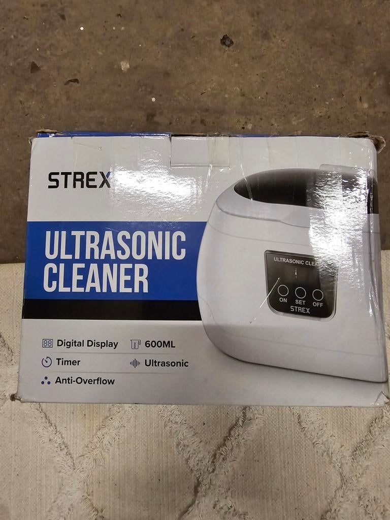 STREX Ultrasone Reiniger - Nieuw in doos, Witgoed en Apparatuur, Overige Witgoed en Apparatuur, Ophalen of Verzenden, Nieuw