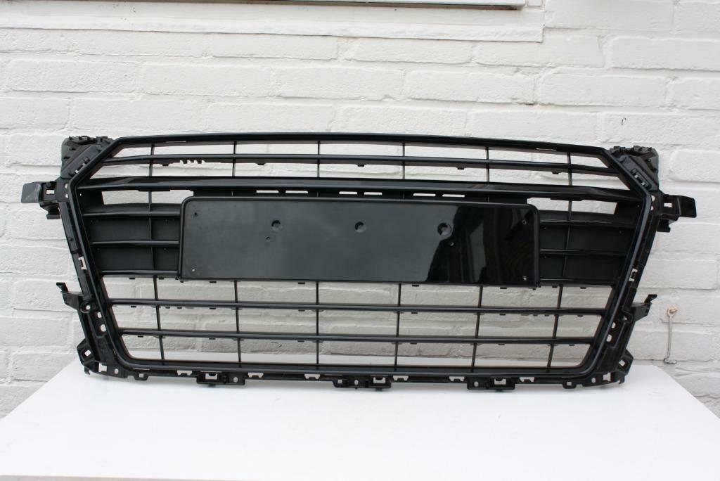 Grill Audi TT 8S S Line zwart Origineel ! 2017, Auto-onderdelen, Gebruikt, Voor, Bumper, Audi
