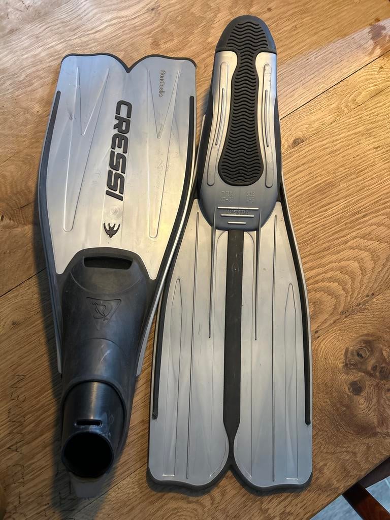 Cressi duikvliezen maat 37/38, Ophalen, Gebruikt, Zwem- of Duikvliezen