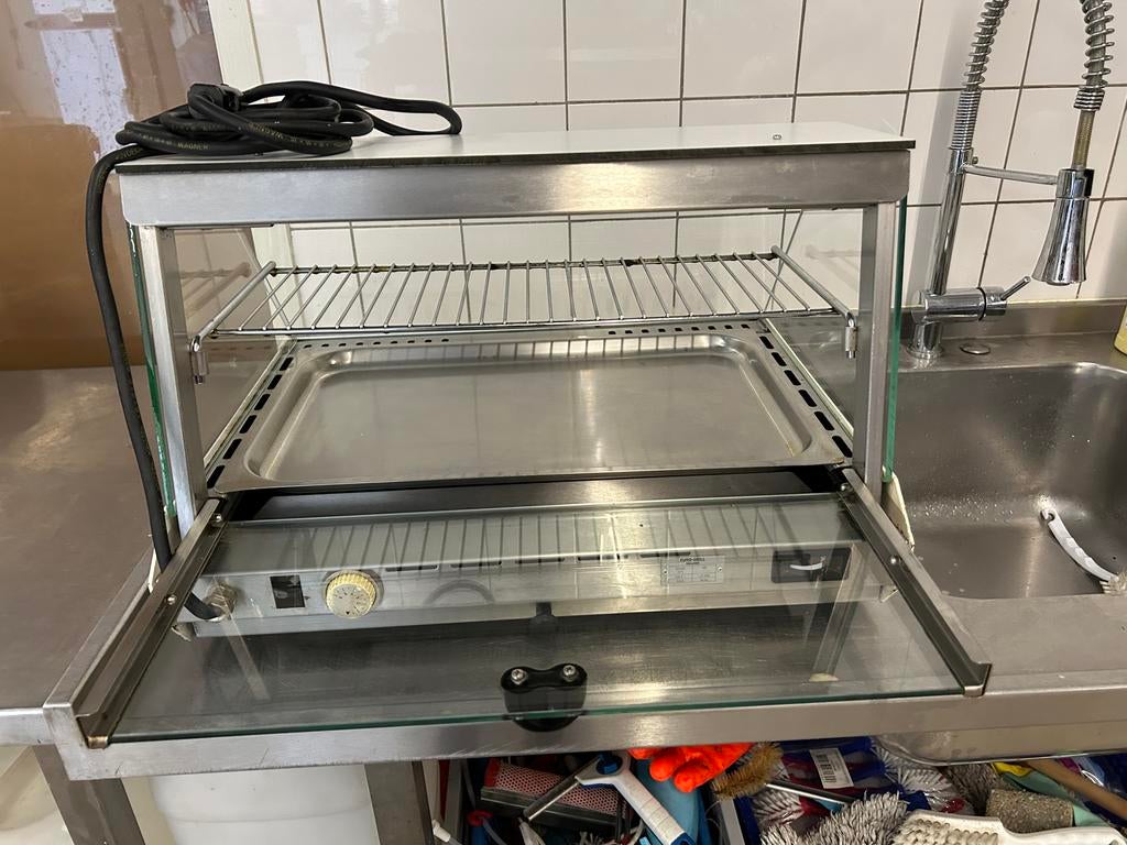 Warmhoudoven / Display - Euro-Grill Holland HT1, Zakelijke goederen, Horeca | Keukenapparatuur, Ophalen of Verzenden, Gebruikt