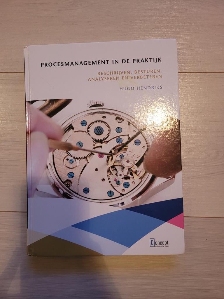 Procesmanagement in de Praktijk - Hugo Hendriks, Boeken, Ophalen of Verzenden, Zo goed als nieuw, Management, Hugo Hendriks