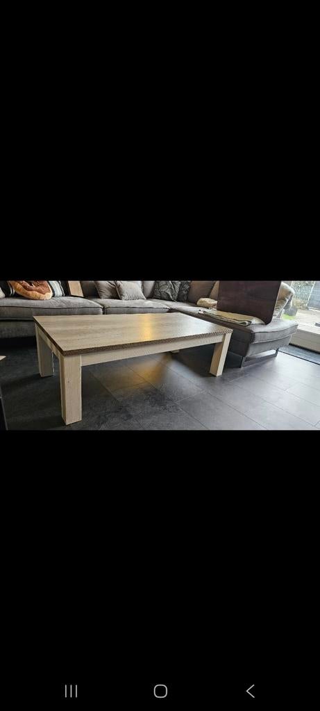Mooie Leen Bakker salontafel 135cm x 68cm x 43cm, Huis en Inrichting, Tafels | Salontafels, Zo goed als nieuw, Minder dan 50 cm