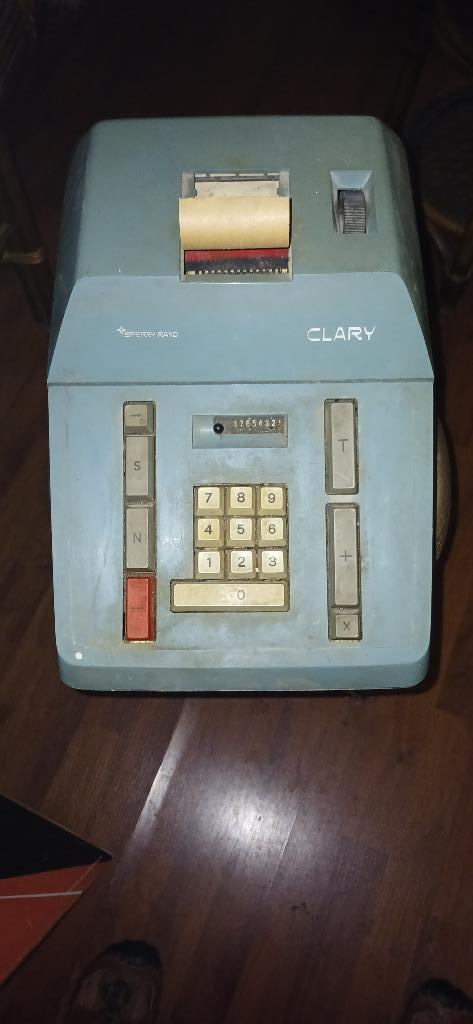Antieke Remington Sperry Rand Clary tel/rekenmachine € 20,00, Ophalen, Gebruikt