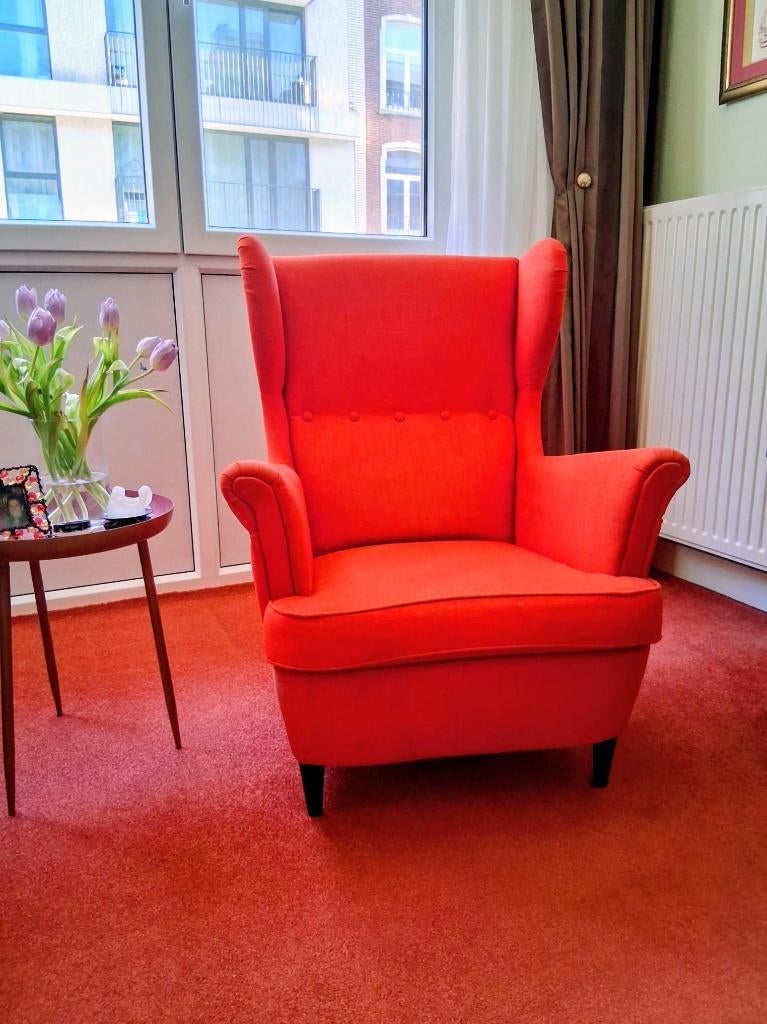 zetel, Huis en Inrichting, Fauteuils, Ophalen, Zo goed als nieuw, 50 tot 75 cm