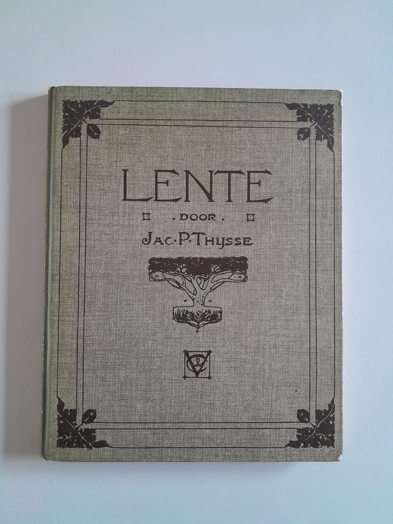 Verkade album 'Lente' van Jac.P.T. Thijsse, Boeken, Verzenden, Gelezen, Jac. P. Thijsse, Plaatjesalbum