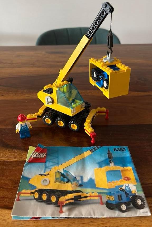Lego 6352 inclusief instructie Cargomaster Crane, Ophalen of Verzenden, Zo goed als nieuw