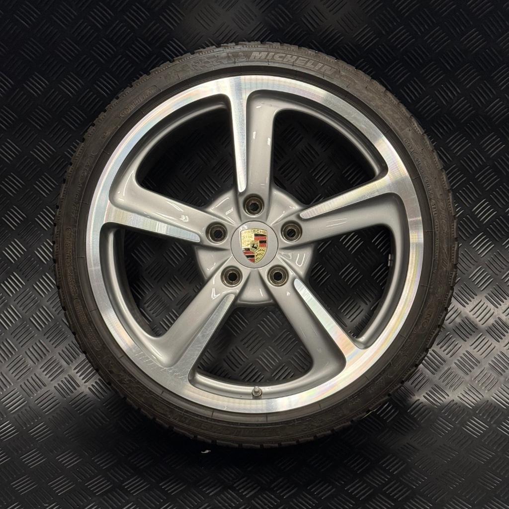 Porsche 991 velgenset + Michelin Pilot Alpin winterbanden, Ophalen, Velg(en), X, Personenwagen