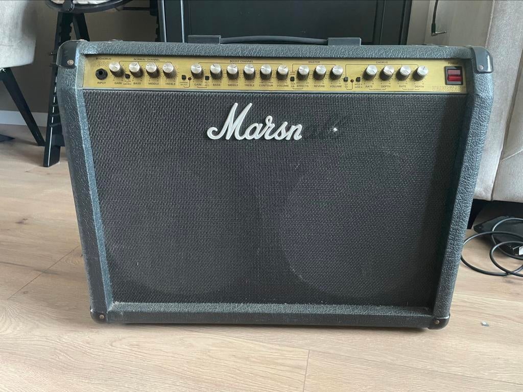 Marshall Valvestate Bi-chorus 200 2x12 combo versterker