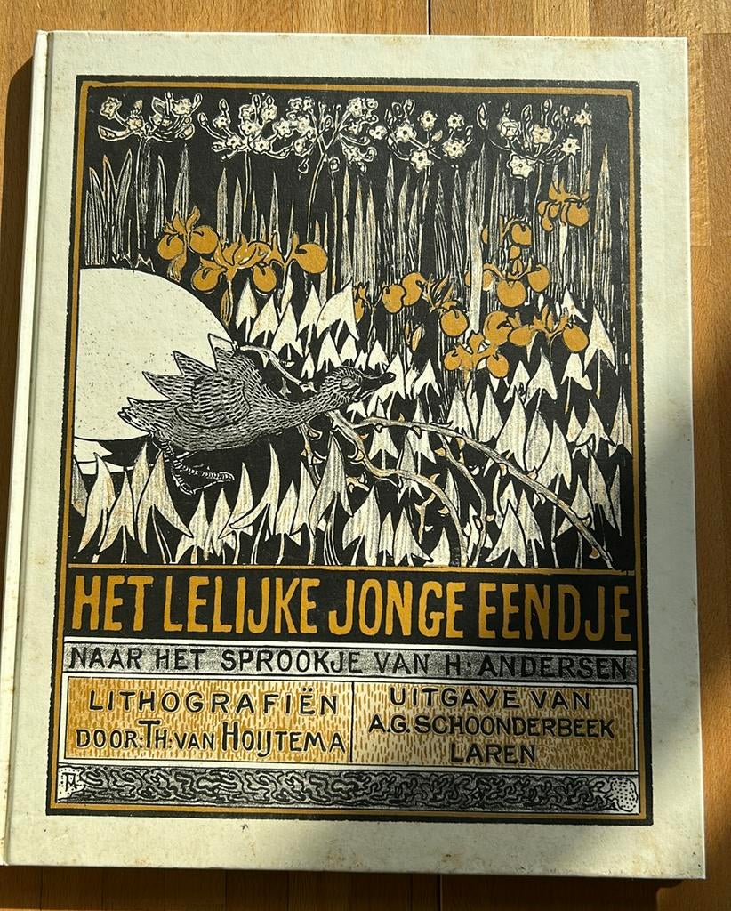 Het lelijke jonge eendje, Theo van Hoytema, uitgave 2000, Ophalen of Verzenden, Gelezen, Prentenboek