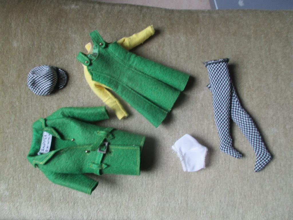 Vintage  barbie Skipprer kleding Compleet mattel 1967, Verzenden, Zo goed als nieuw, Kleertjes
