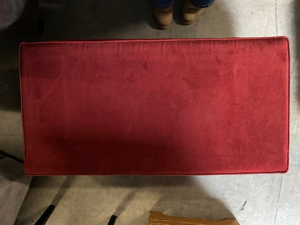 Hocker, Ophalen, Gebruikt, Rechthoekig, Stof