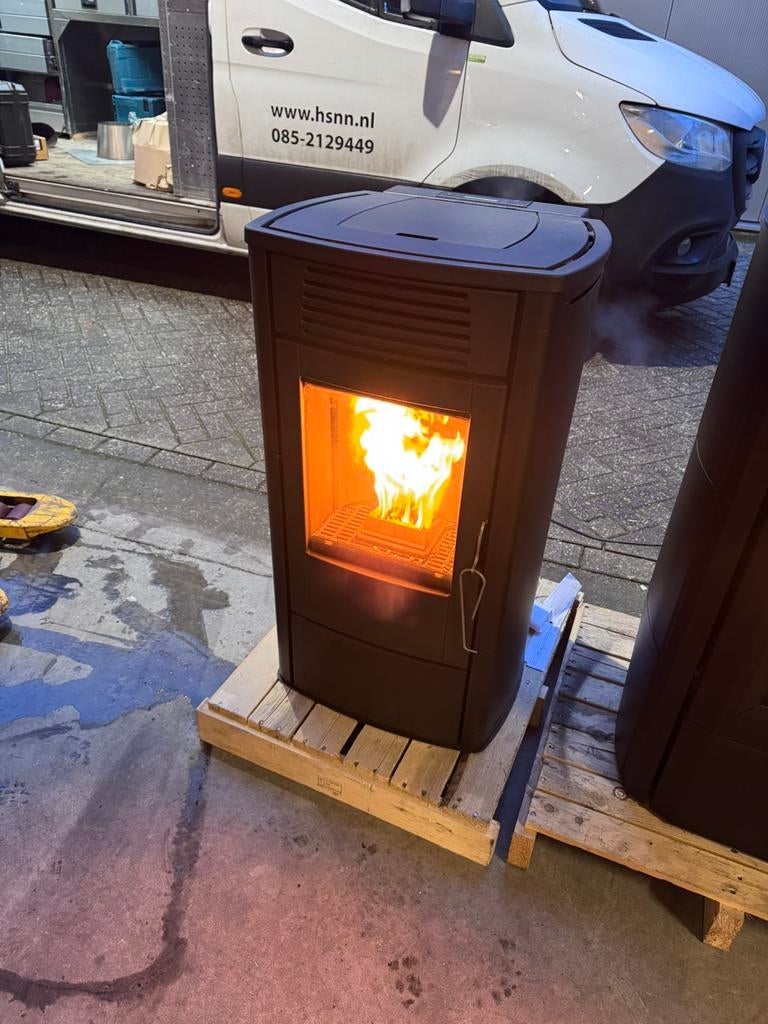 MCZ-Kaika, Huis en Inrichting, Kachels, Ophalen, Gebruikt, Overige brandstoffen, Pelletkachel