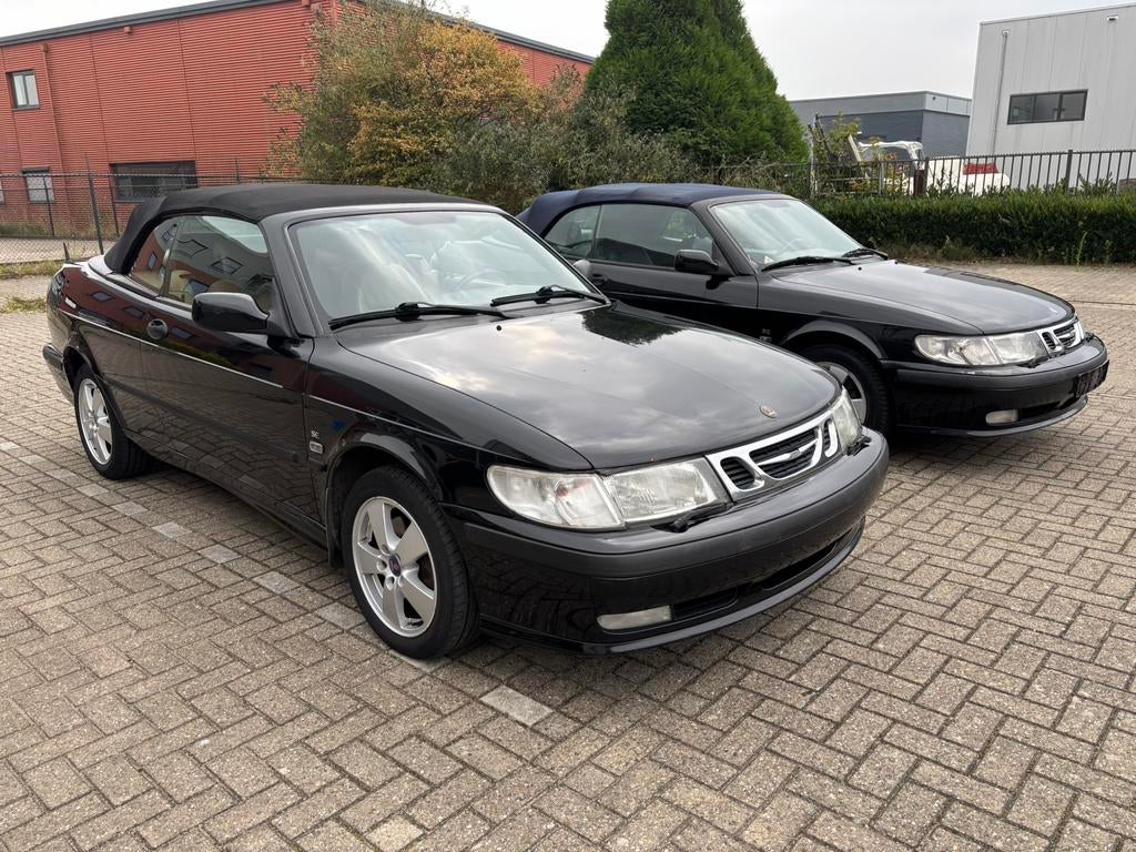 Saab 9-3 OG cabrio zwart in onderdelen, Gebruikt, Ophalen of Verzenden, Bumper, Saab