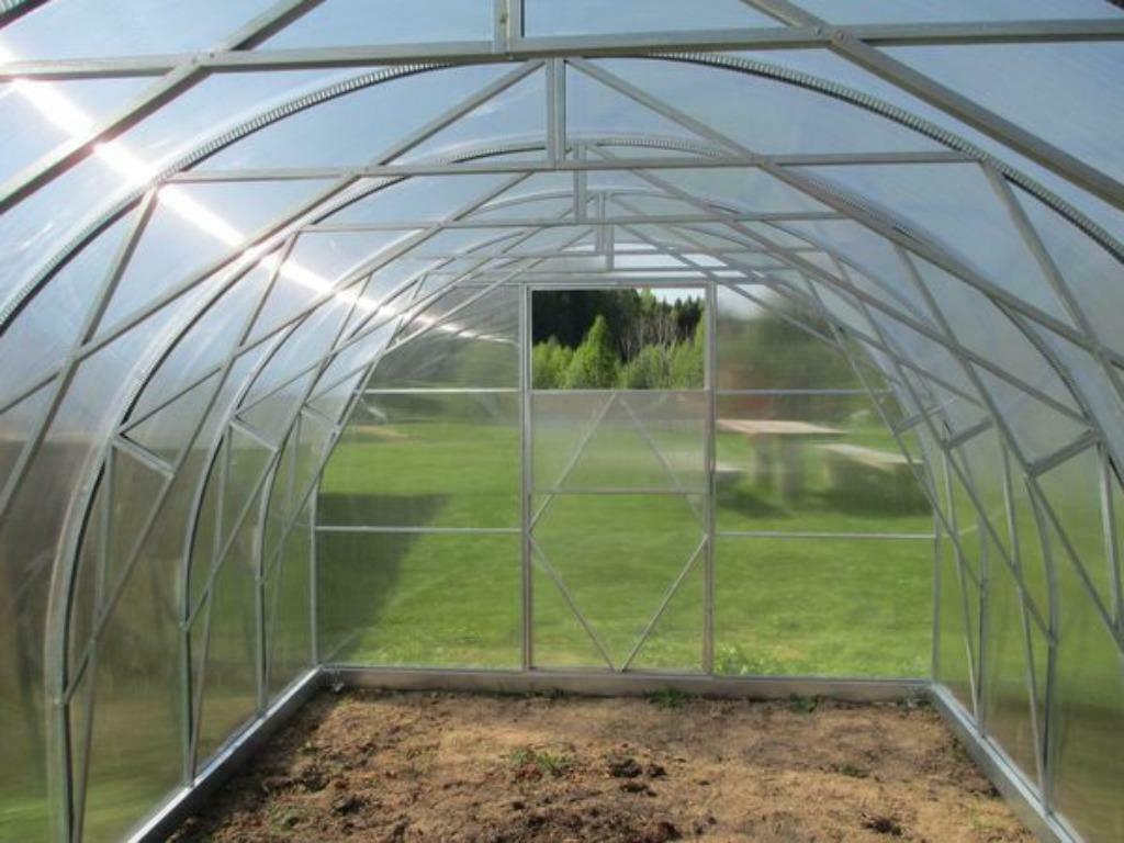 EcoSlider Tunnelkas ES 3.5M verschillende lengtes, Staal, Polycarbonaat, Verzenden, Kweekkas
