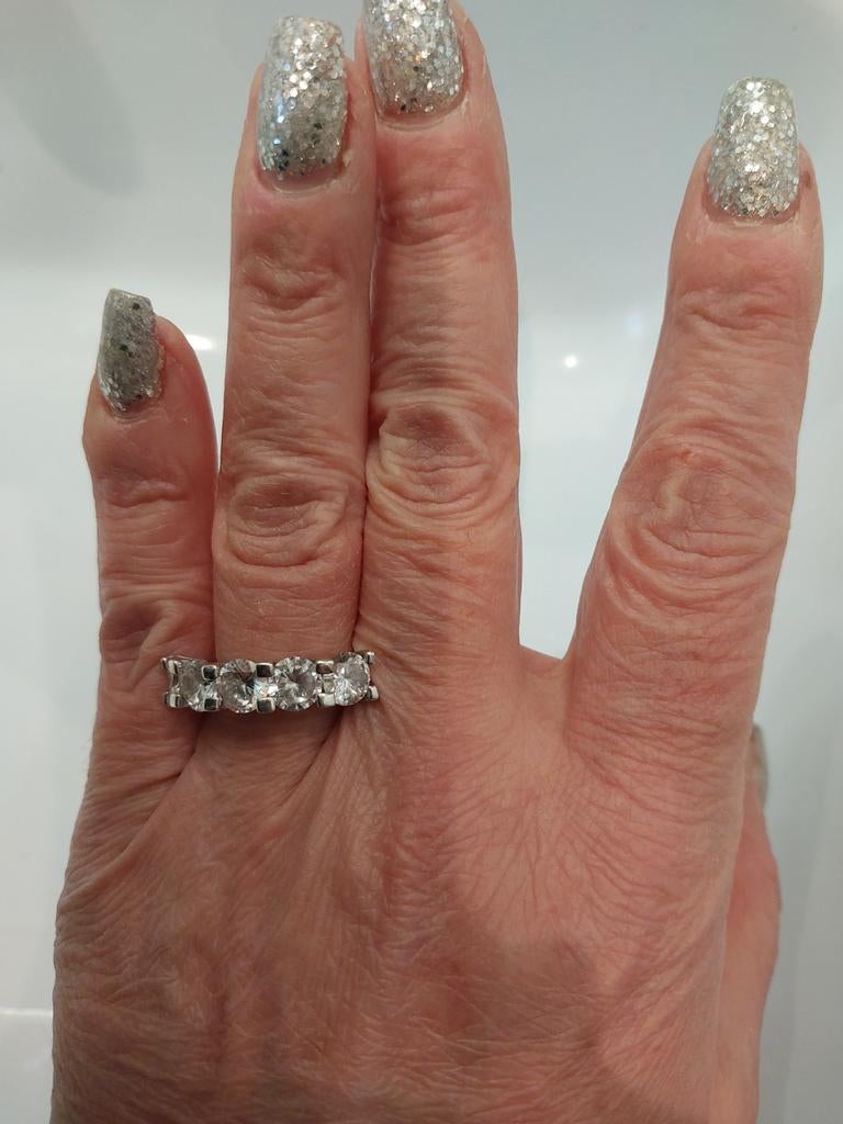 Ring 925 zilver 2x gedragen!, Sieraden, Tassen en Uiterlijk, Ringen, Ophalen of Verzenden, Zo goed als nieuw, Dame, Zilver