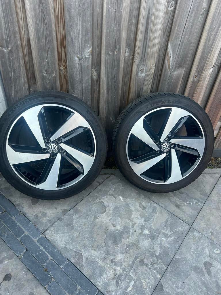 VW Polo GTI Banden en Velgen 4 stuks 17 inch, 18 inch, Banden en Velgen, Ophalen of Verzenden, Personenwagen