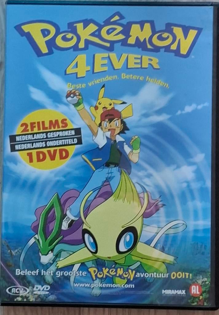 Pokemon 4 Ever DVD - Nederlands gesproken, Avontuur, Gebruikt, Alle leeftijden, Ophalen of Verzenden