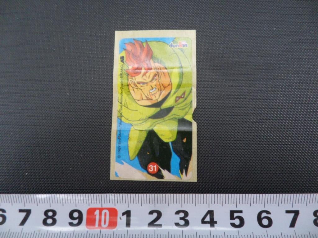 sticker kauwgom strip #31 dunkin, Ophalen, Zo goed als nieuw