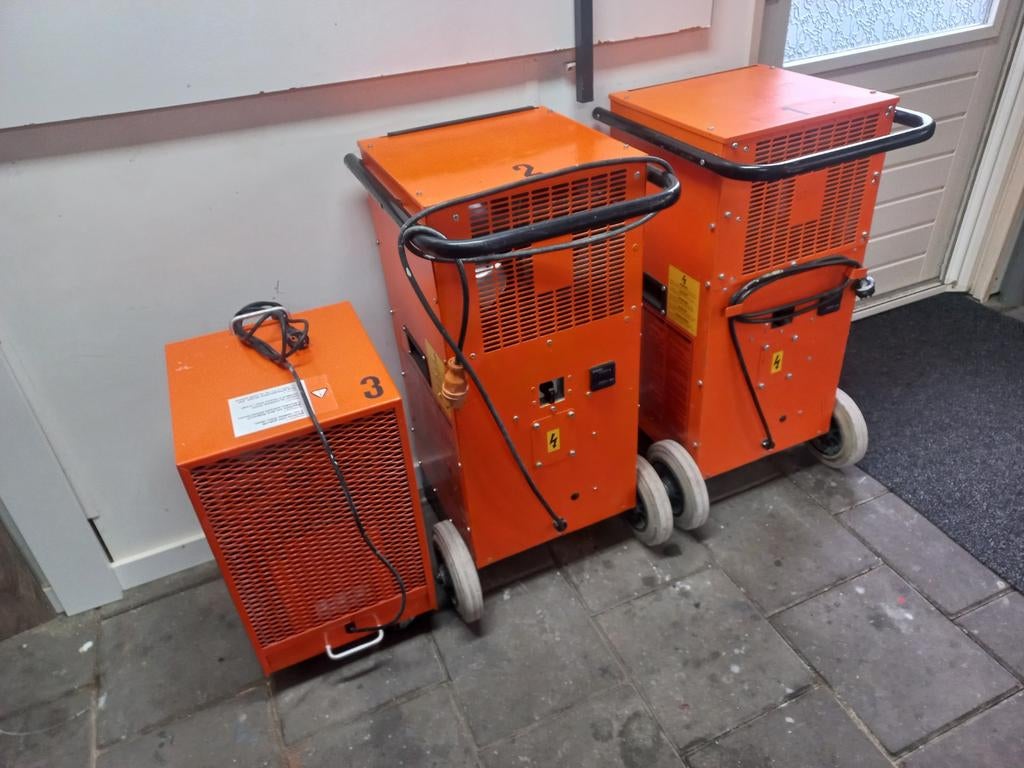 Bouwdroger ventilator te huur