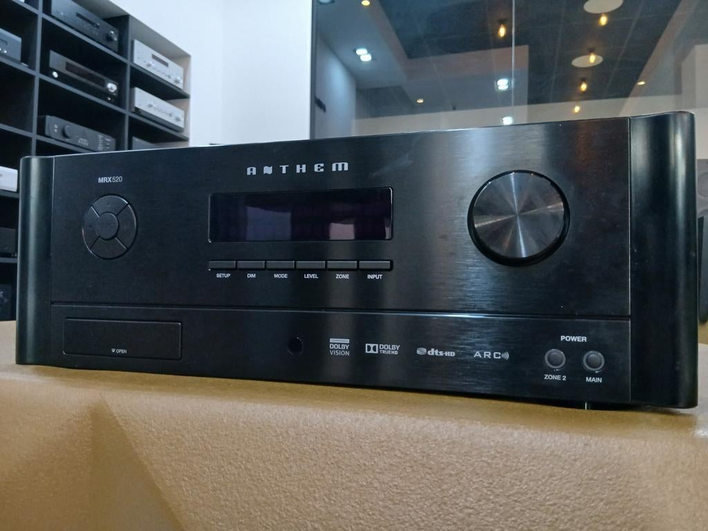 Anthem MRX 520 receiver, Ophalen of Verzenden, Zo goed als nieuw, 120 watt of meer, Overige merken