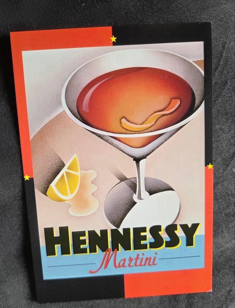 Hennessy Martini, Verzamelen, Verzenden, 1980 tot heden, Ongelopen, Overige thema's