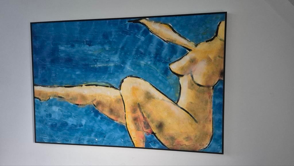 Richard Huijsmans Schilderij - Acryl op Spaanplaat, Ophalen of Verzenden