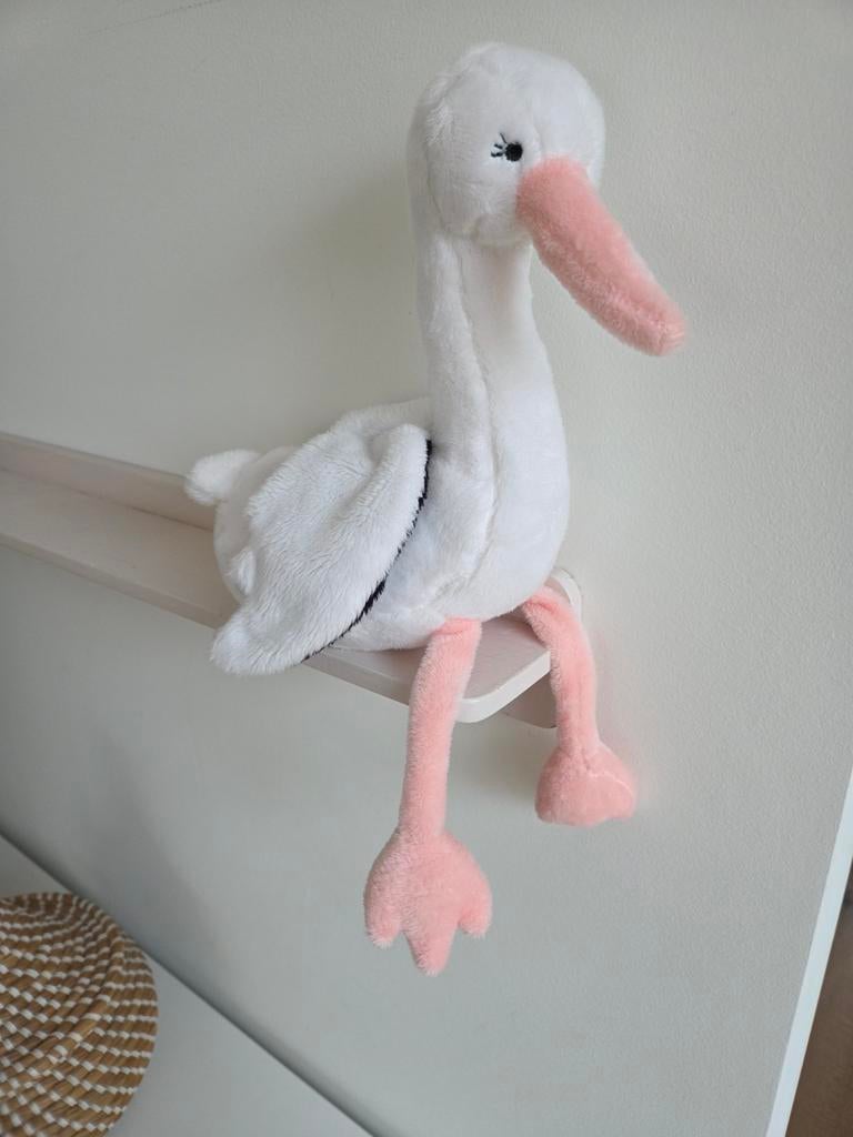 Knuffel Happy Horse Ooievaar Sacha 32,5 cm lang., Ophalen of Verzenden, Zo goed als nieuw, Overige typen
