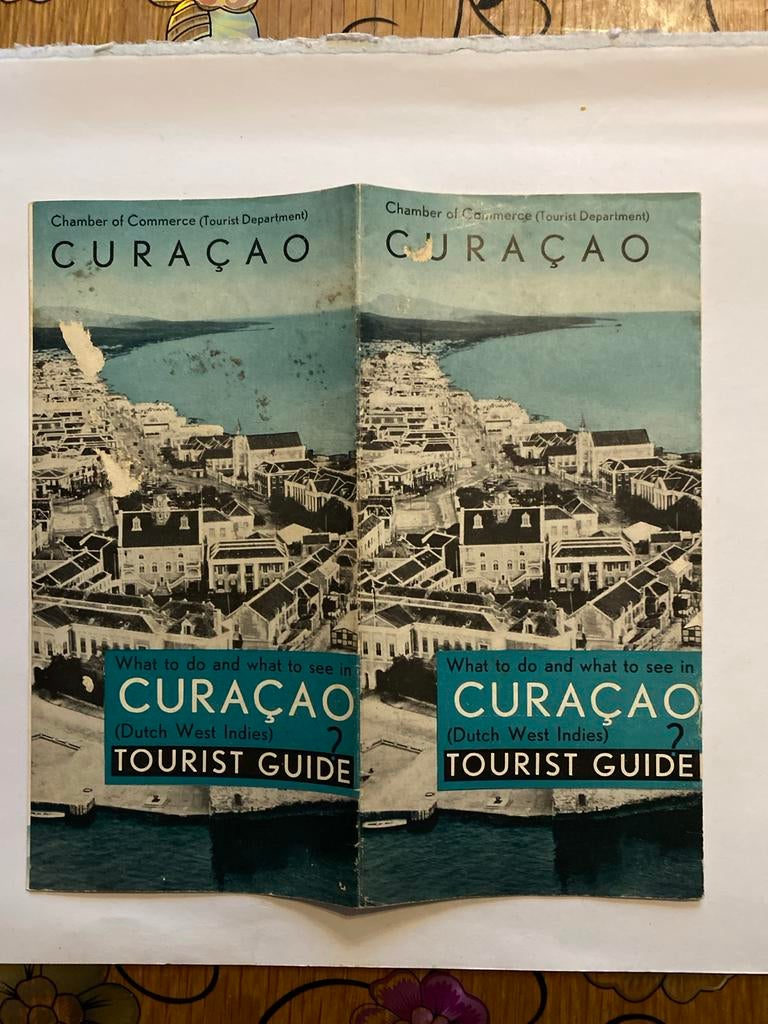 Curaçao Tourist Guide - Vintage Reisgids, Boeken, Reisgidsen, Ophalen of Verzenden, Zuid-Amerika, Reisgids of -boek, Gelezen