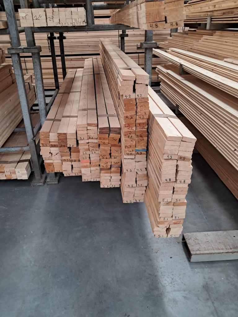 Partij panlatten 2,2x7,5, Ophalen