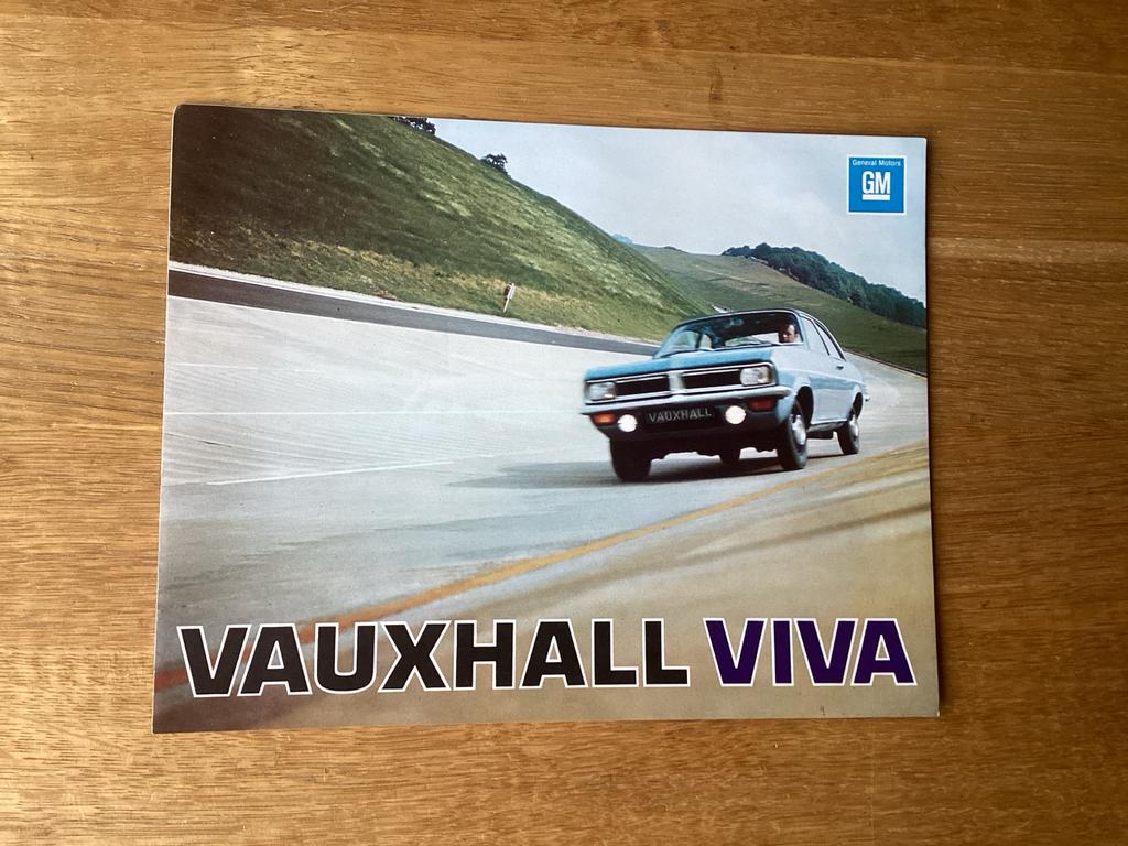 Vauxhall Viva Brochure - Zeldzaam!, Ophalen of Verzenden, Gelezen, Opel
