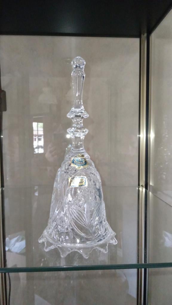 Kristallen bel, Antiek en Kunst, Antiek | Glas en Kristal, Ophalen
