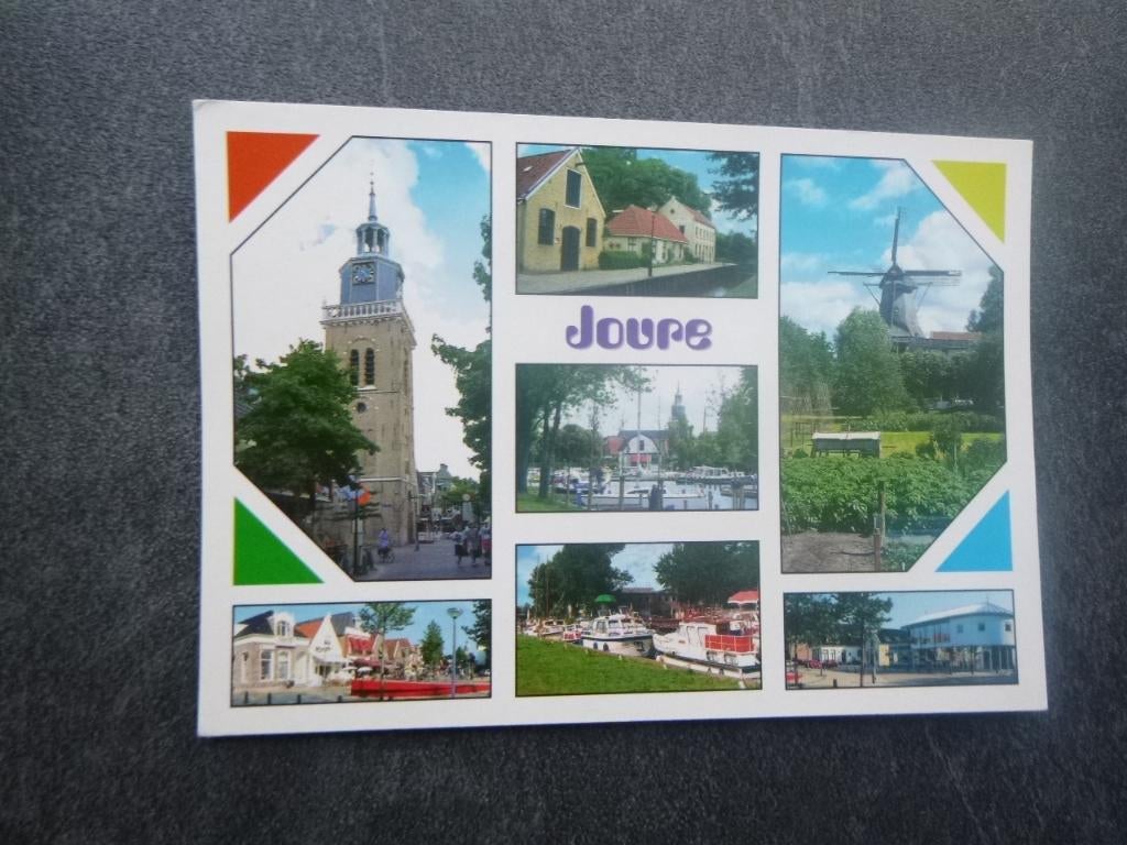 Joure, kerk/molen, Verzenden, 1980 tot heden, Gelopen, Noord-Brabant